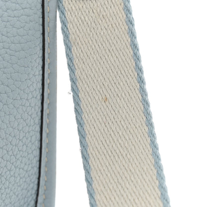 Hermes Taurillon Clemence Amazone Evelyne TPM Bleu Lin 12 of 12