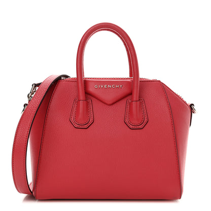 Givenchy Sugar Goatskin Mini Antigona Medium Red 1 of 12