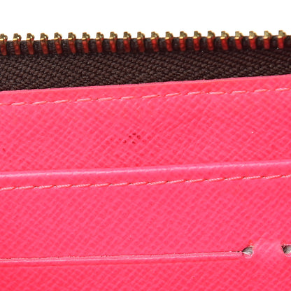 Louis Vuitton Monogram Graffiti Zippy Wallet Fuchsia 11 of 17