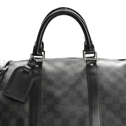 Louis Vuitton Damier Graphite Keepall Bandouliere 55 7 of 15