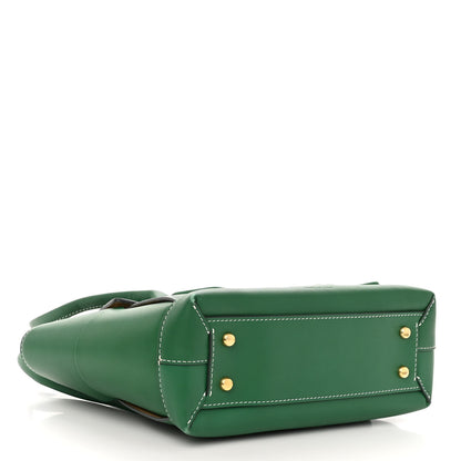 Bottega Veneta French Calfskin Maxi Intrecciato Arco 33 Racing Green 4 of 14