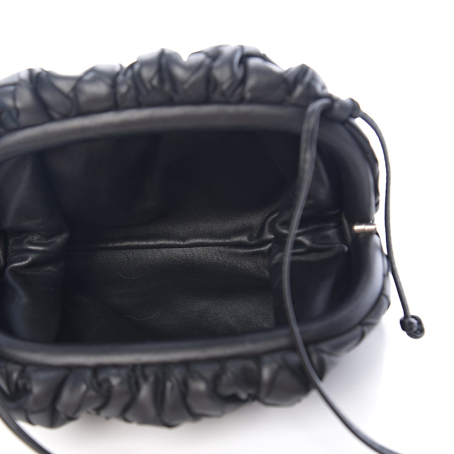 Nappa Intrecciato The Mini Pouch Black