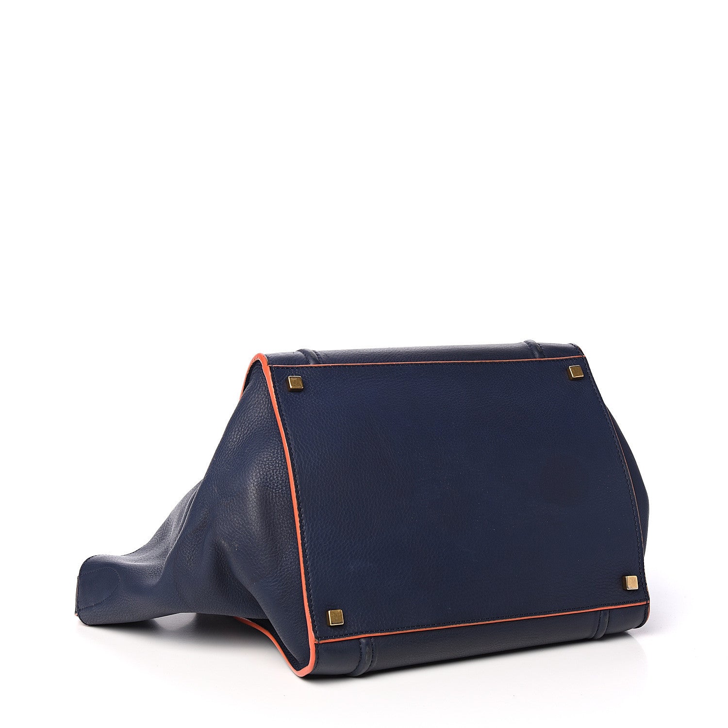Celine Supple Calfskin Small Phantom Luggage Midnight 3 of 9