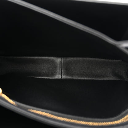 Celine Shiny Calfskin Medium Triomphe Black 5 of 9