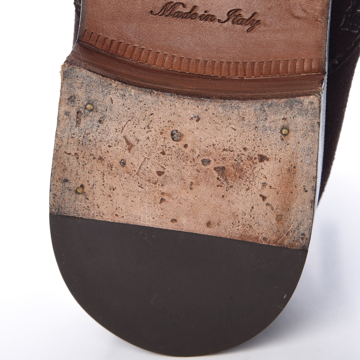 Suede Mens Boots 8 Dark Brown