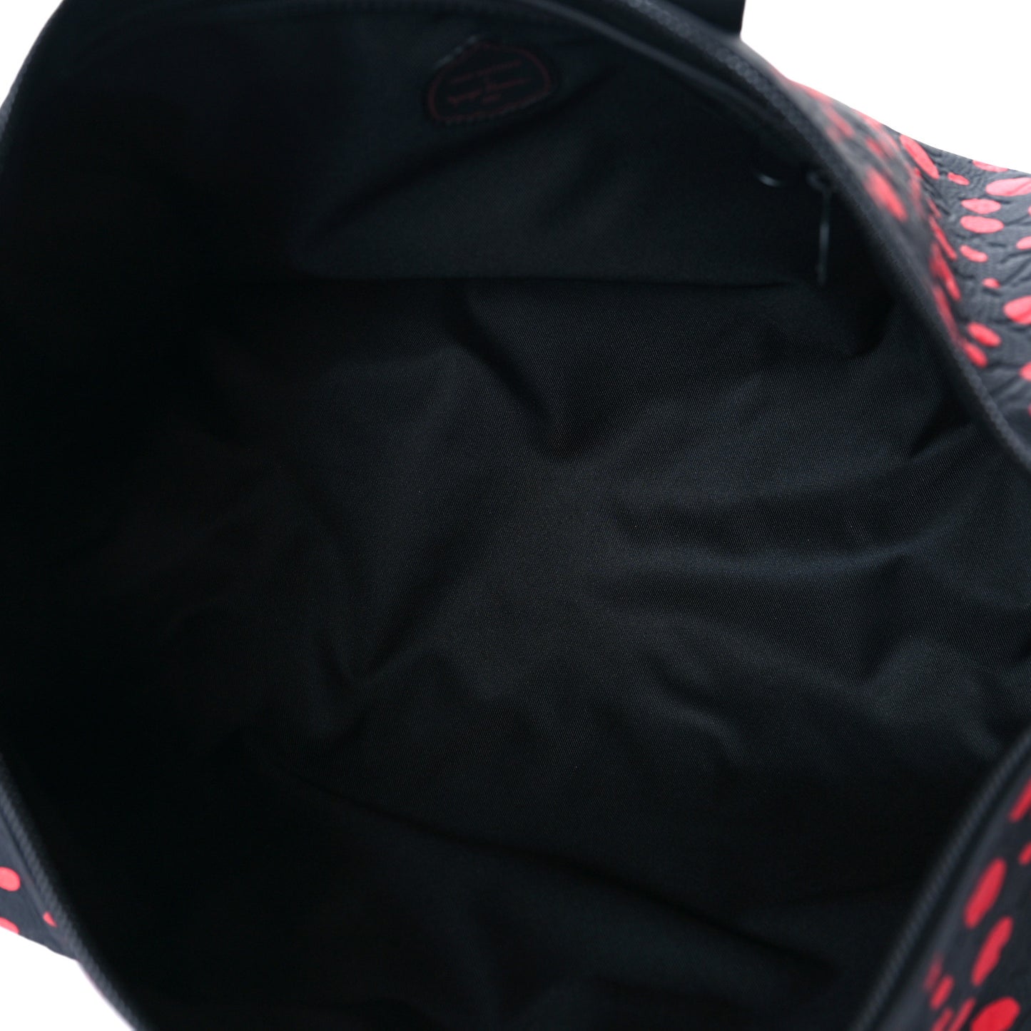 LV X YK Taurillon Monogram Keepall Bandouliere 50 Black Red