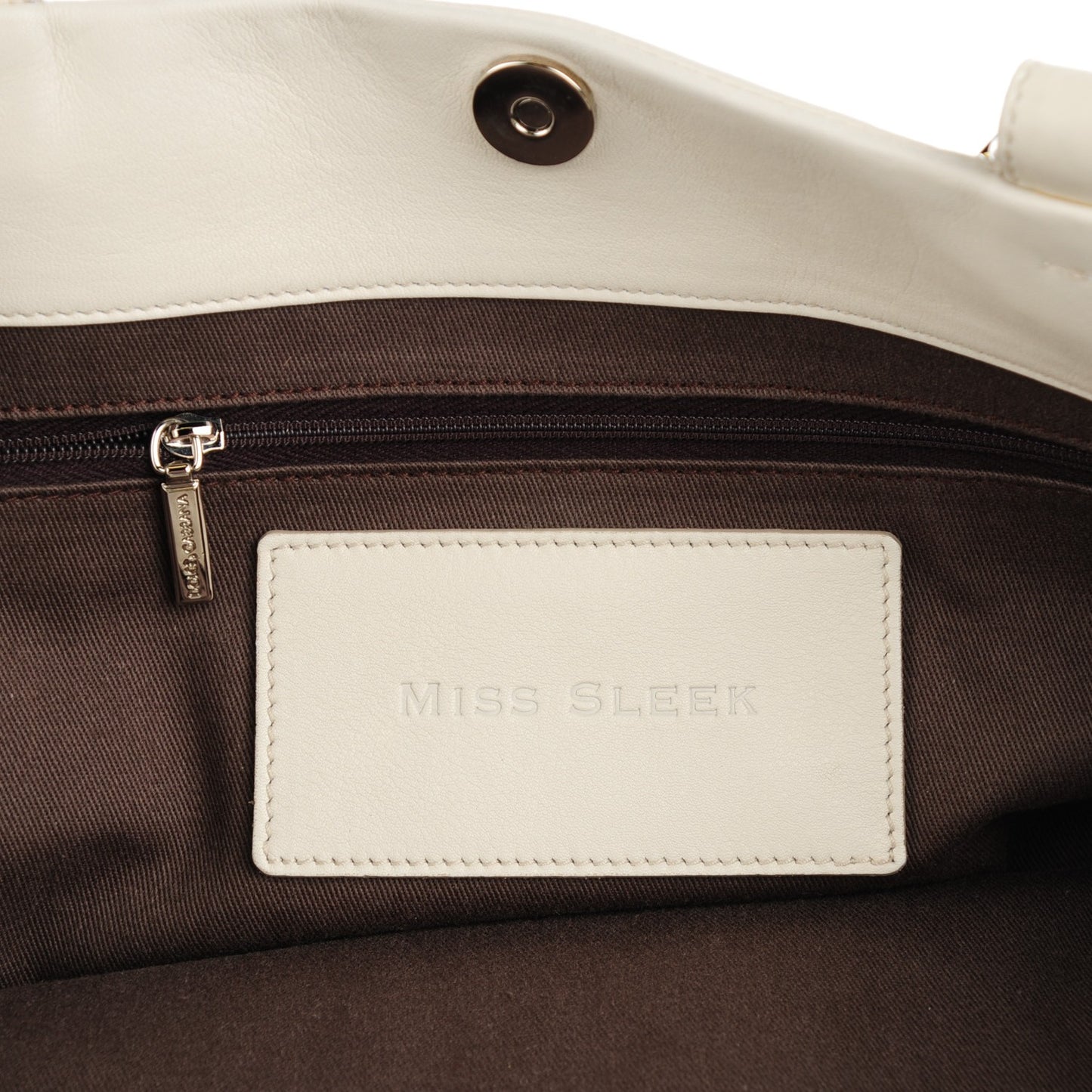 Calfskin Miss Sleek Bianco