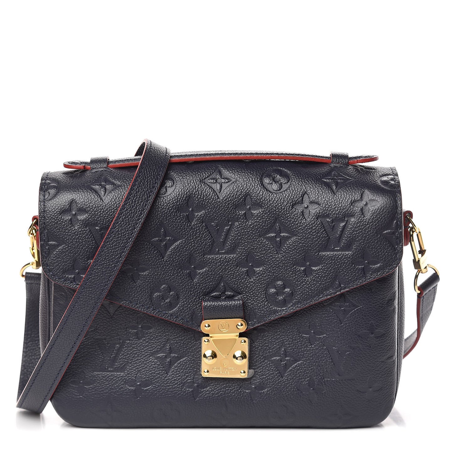 Empreinte Pochette Metis Marine Rouge
