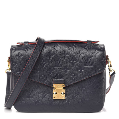 Louis Vuitton Empreinte Pochette Metis Marine Rouge 1 of 10