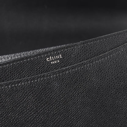 Celine Baby Grained Calfskin Medium Case Flap Black 6 of 9