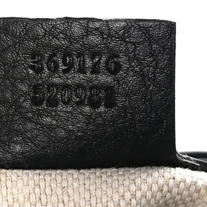 Gucci Pebbled Calfskin Small Soho Top Handle Bag Black 7 of 11