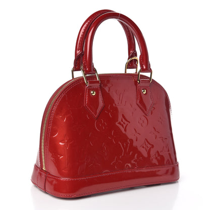 Louis Vuitton Vernis Alma BB Pomme D'Amour 3 of 10