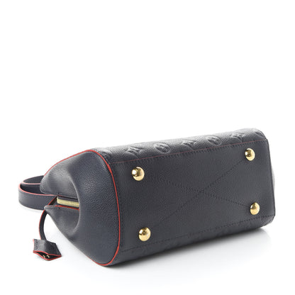 Louis Vuitton Empreinte Montaigne BB Marine Rouge 5 of 10