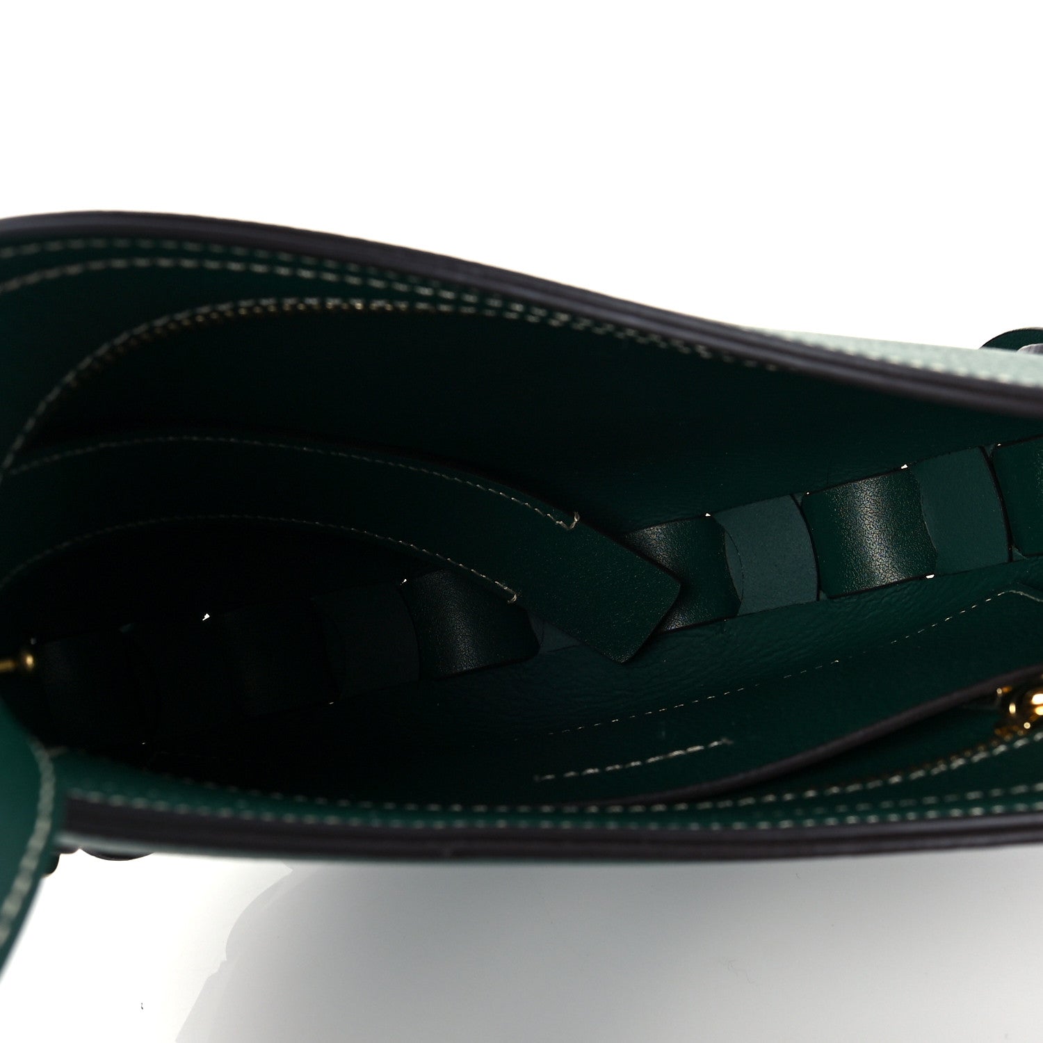 Chloe Small Grain Smooth Calfskin Small Darryl Hobo Rain Forest 5 of 7