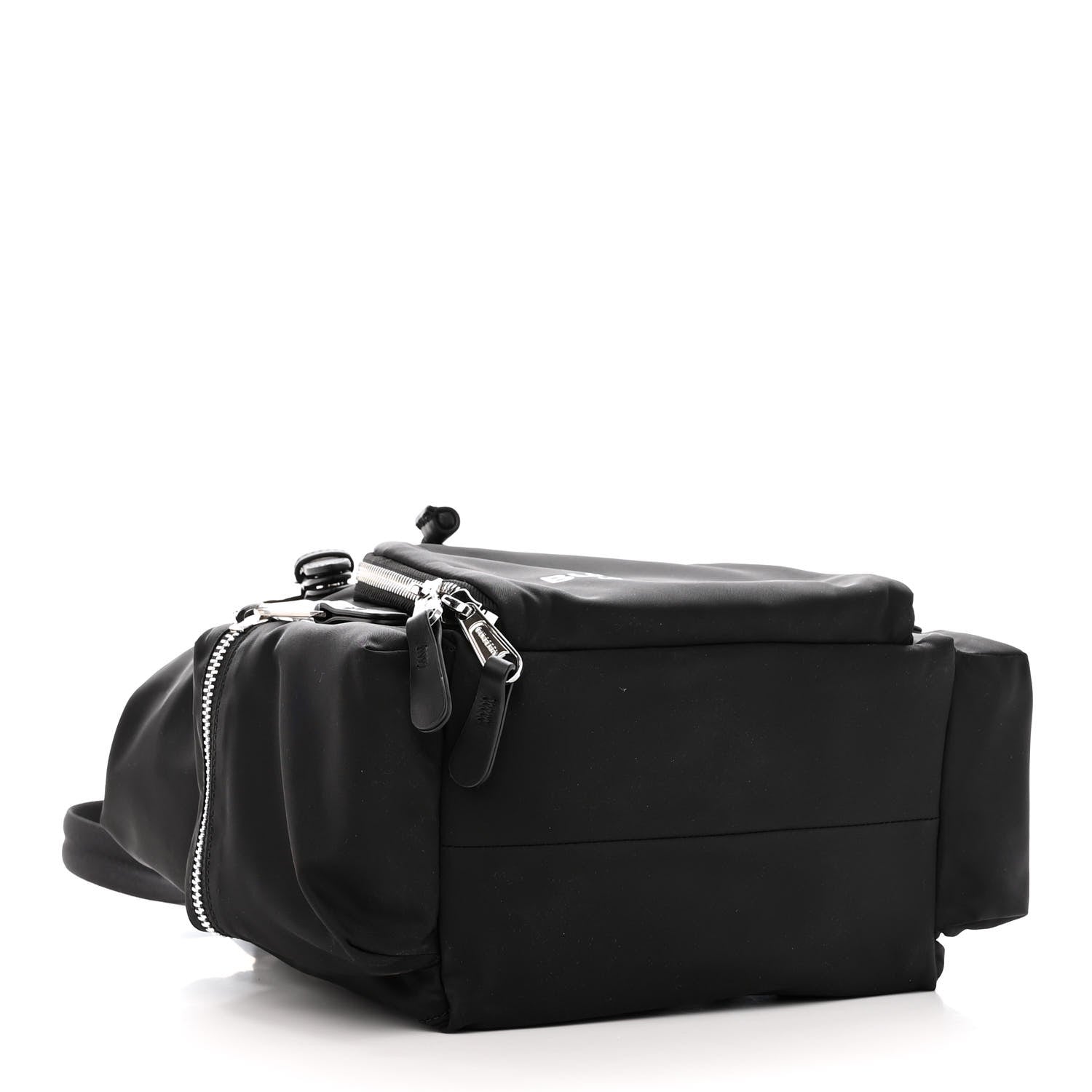Burberry Nylon Logo Print Medium Rucksack Backpack Black 4 of 10