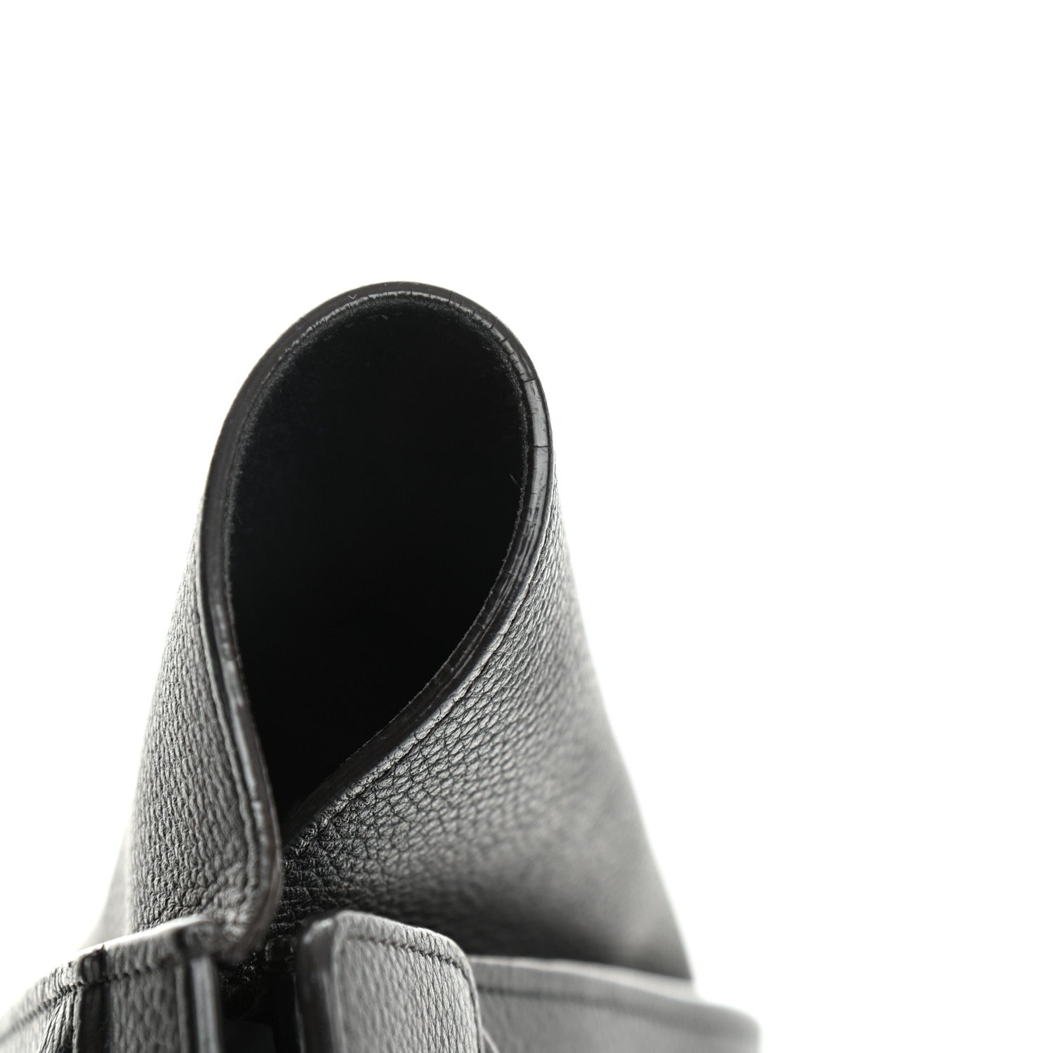 Celine Drummed Calfskin Micro Luggage Black 10 of 14