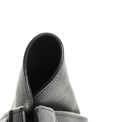 Celine Drummed Calfskin Micro Luggage Black 10 of 14