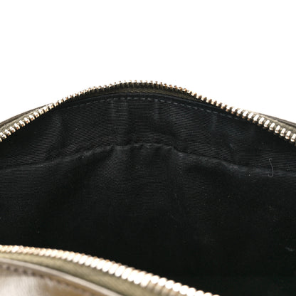 Saint Laurent Calfskin Matelasse Monogram Lou Camera Bag Military Olive 11 of 11