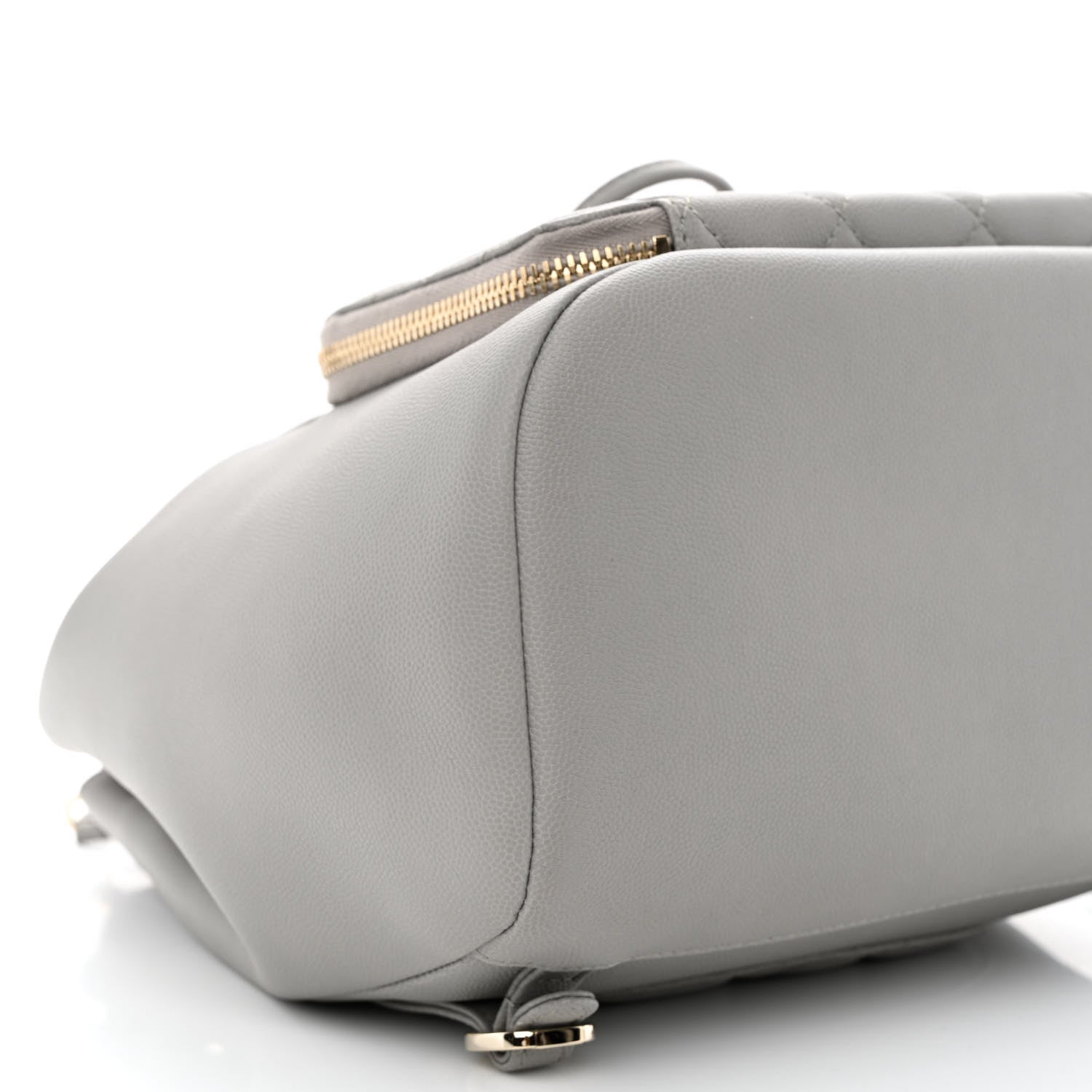 Chanel Caviar Quilted Business Affinity Backpack Grey 10 of 12