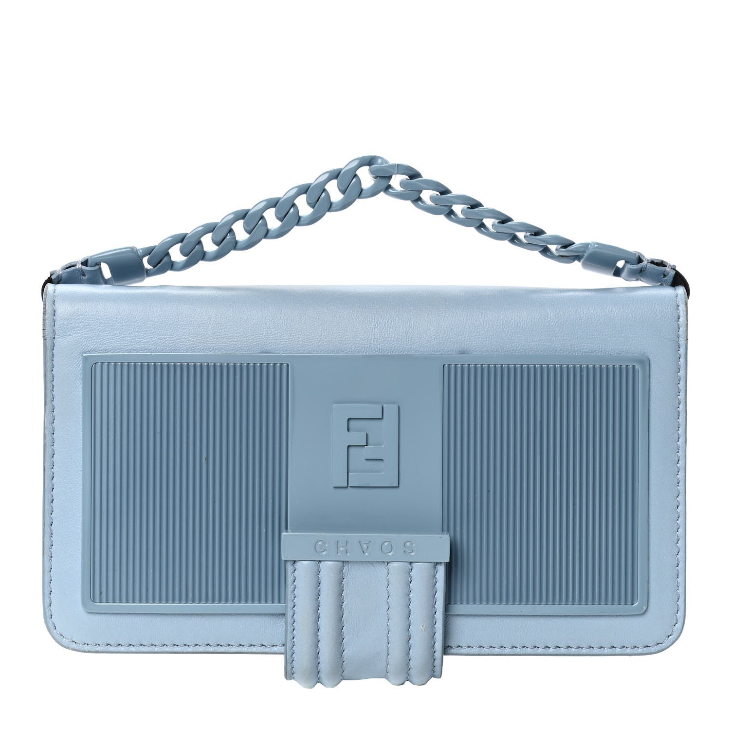 Fendi X CHAOS Nappa iPhone 12/12 Pro Case Light Blue 1 of 4