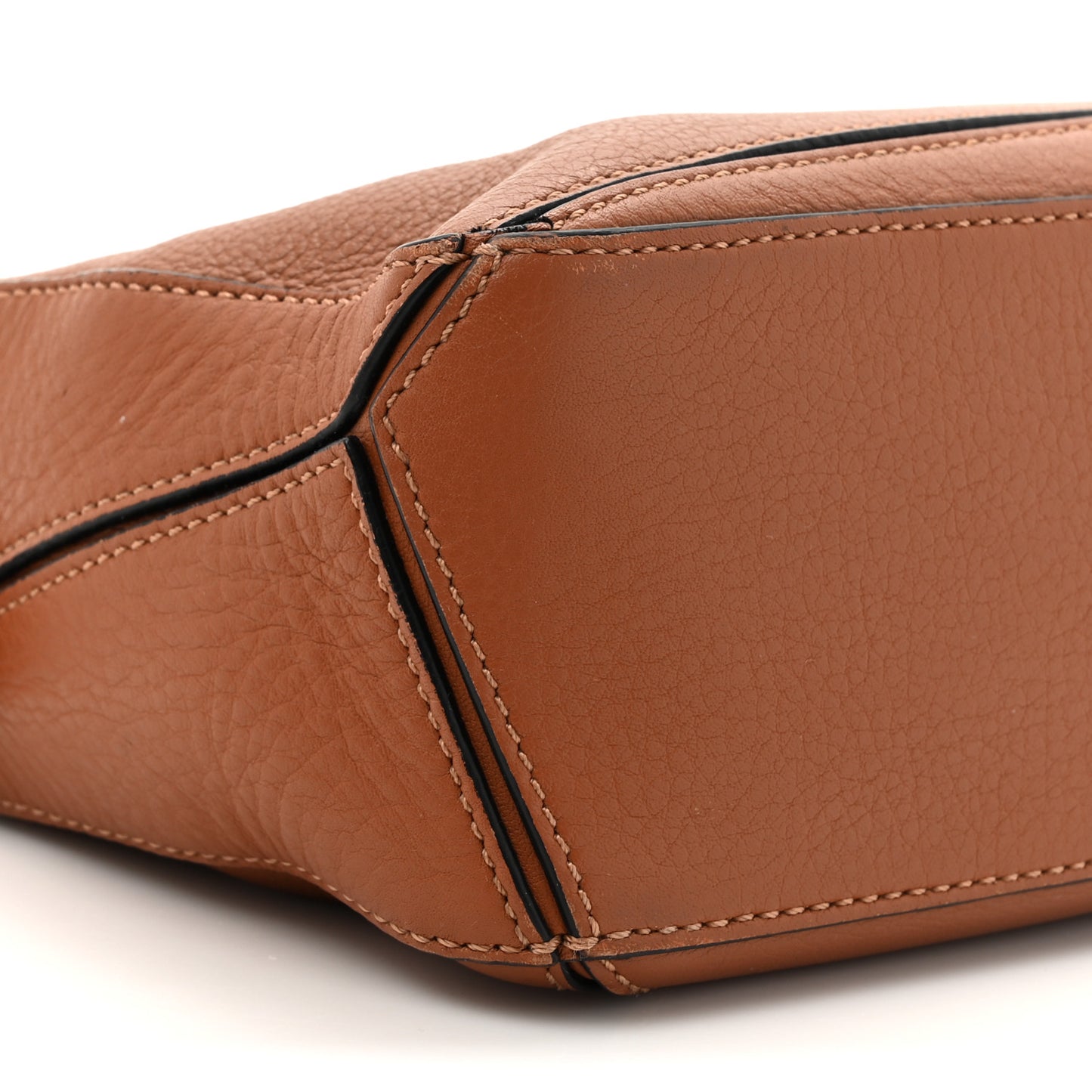 Calfskin Mini Puzzle Bag Tan