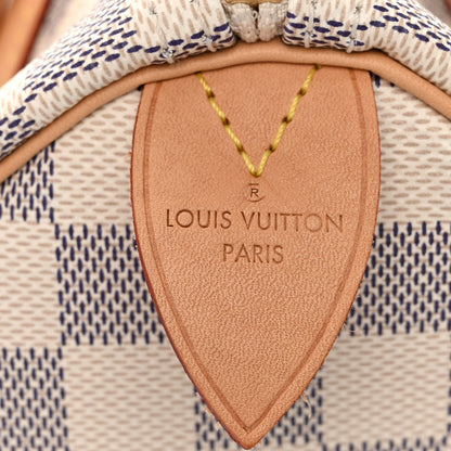 Louis Vuitton Damier Azur Speedy 25 6 of 10