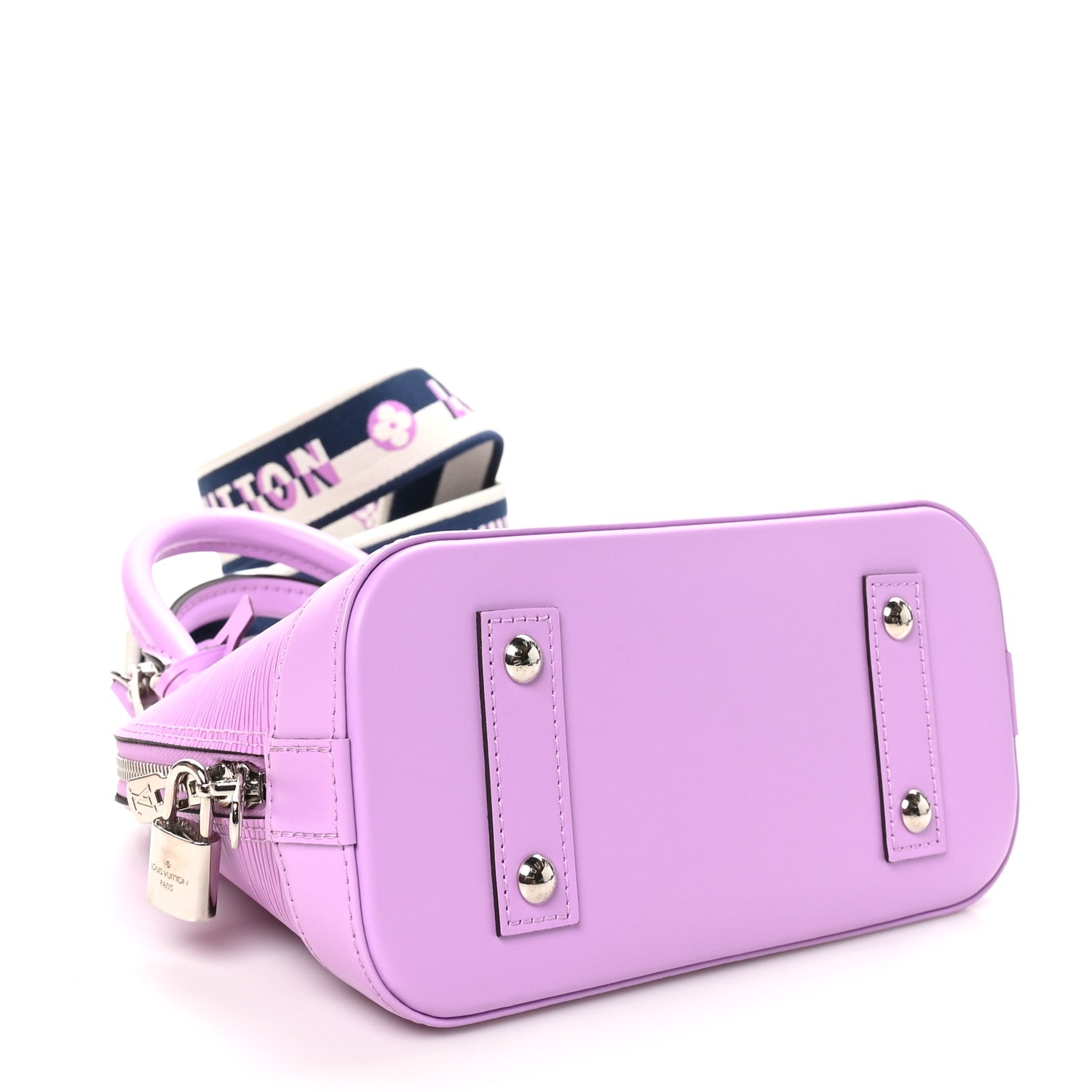 Louis Vuitton Epi Jacquard Alma BB Lilac 4 of 10