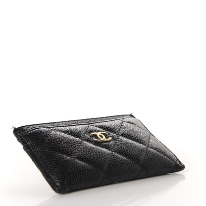 Chanel Caviar Quilted Card Holder Black 4 of 8