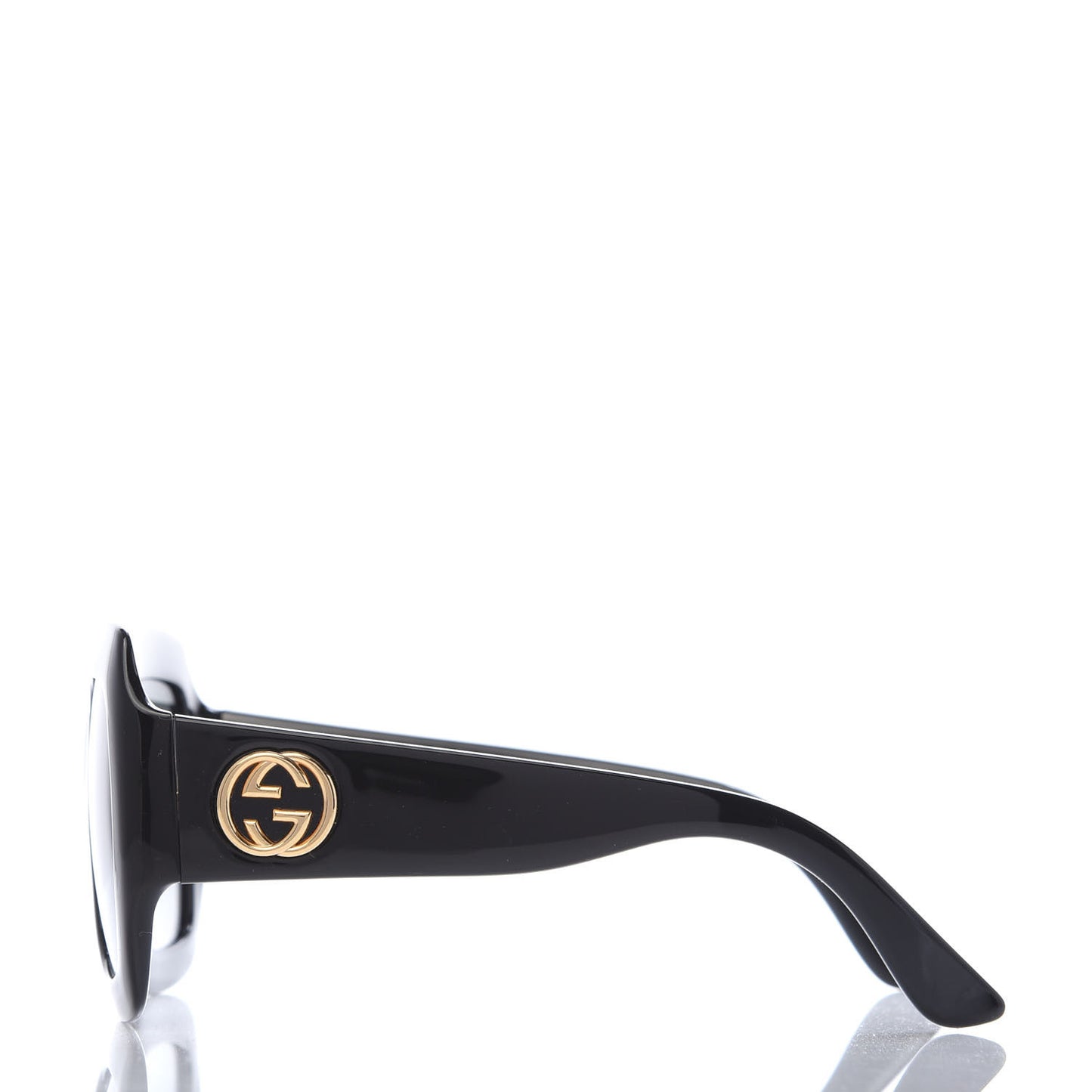 Acetate Square Frame Sunglasses GG0053S Black