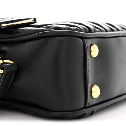 Miu Miu Nappa Matelasse Small Arcadie Black 8 of 9