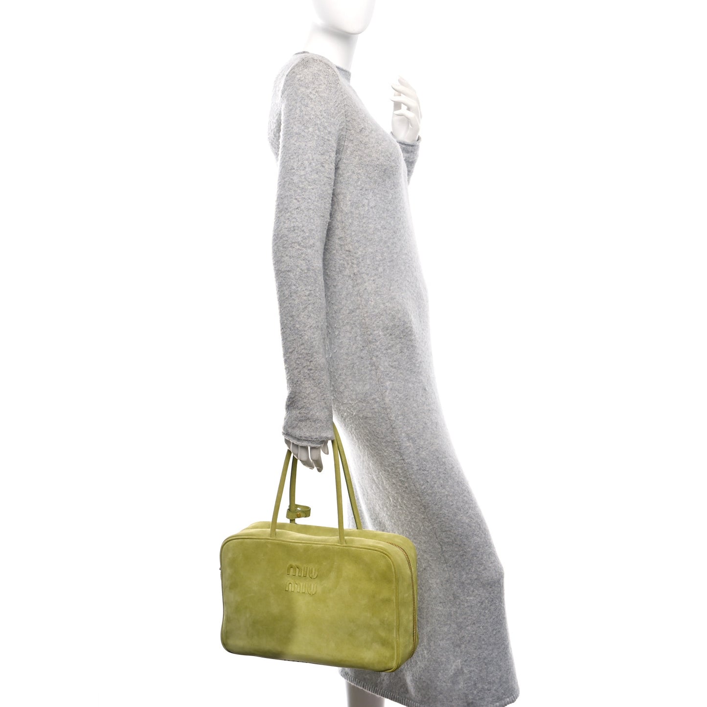 Camoscio Beau Top Handle Bag Edera