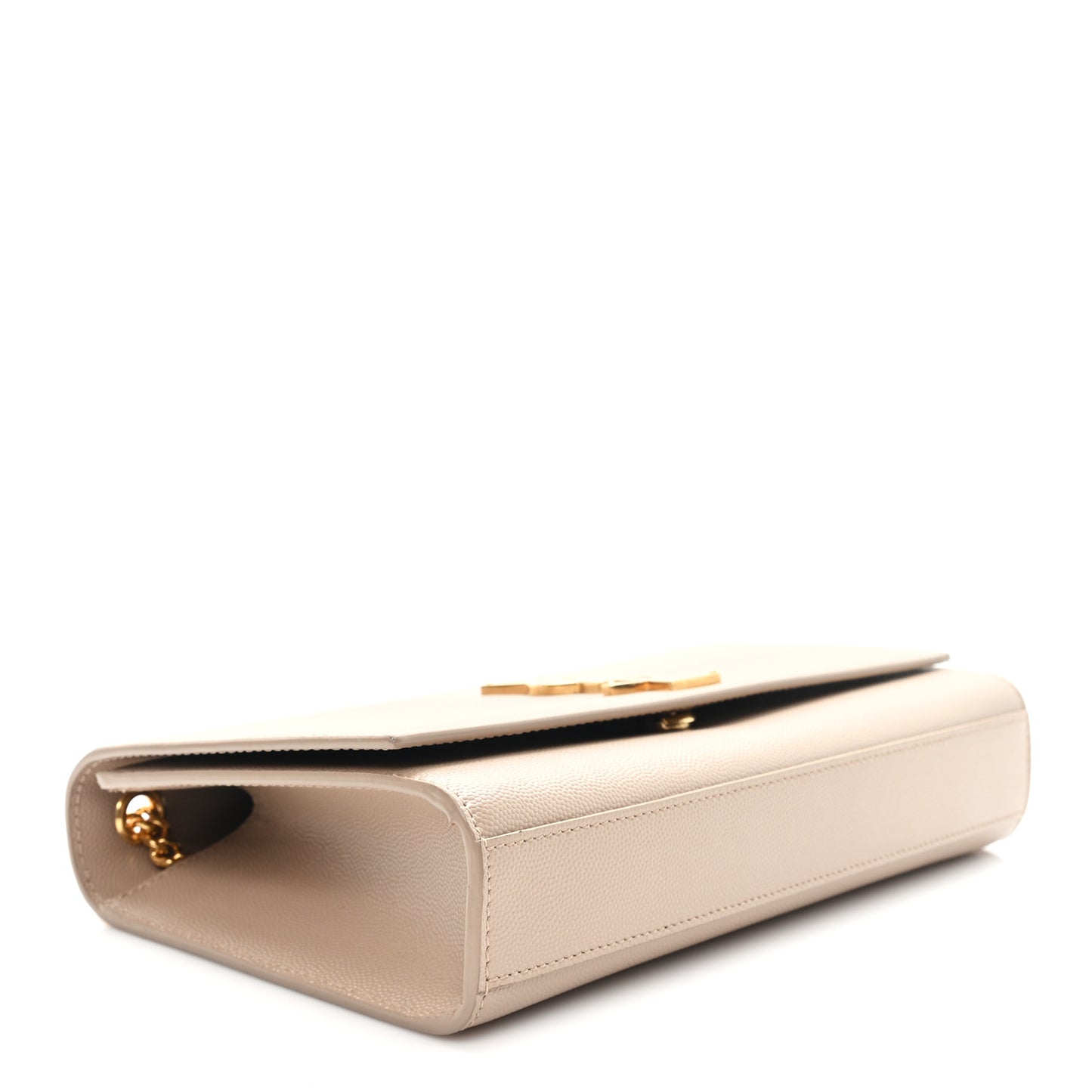 Grain De Poudre Medium Monogram Kate Satchel Dark Beige