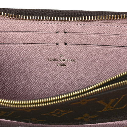 Louis Vuitton Monogram Clemence Wallet Rose Ballerine 7 of 13