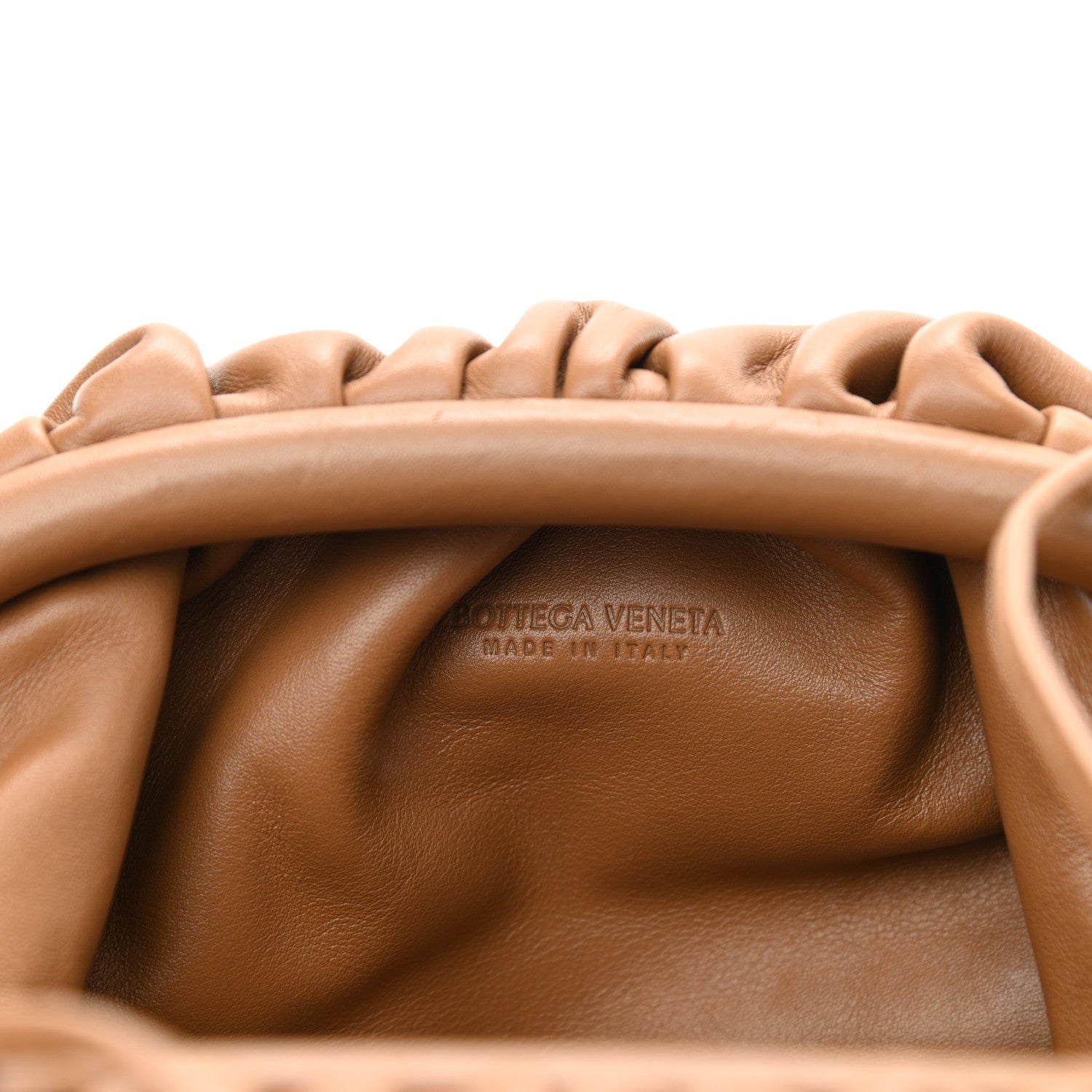 Bottega Veneta Butter Calfskin The Mini Pouch Camel 6 of 10
