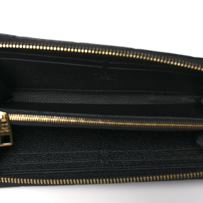 Louis Vuitton Empreinte Clemence Wallet Black 5 of 7