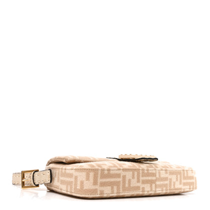 Fendi Wool Cuoio Romano Selleria FF 1974 Baguette 1997 Beige Cammello Camelia 4 of 10
