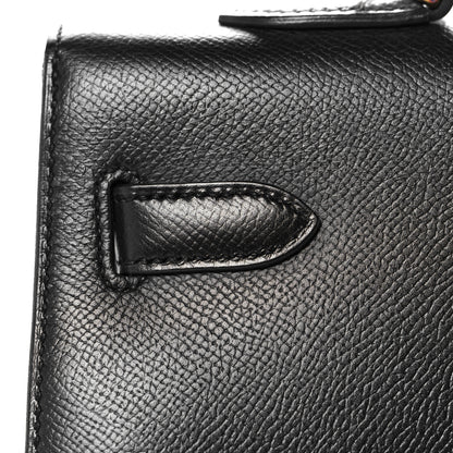 Hermes Epsom Kelly Sellier 35 Black 14 of 42