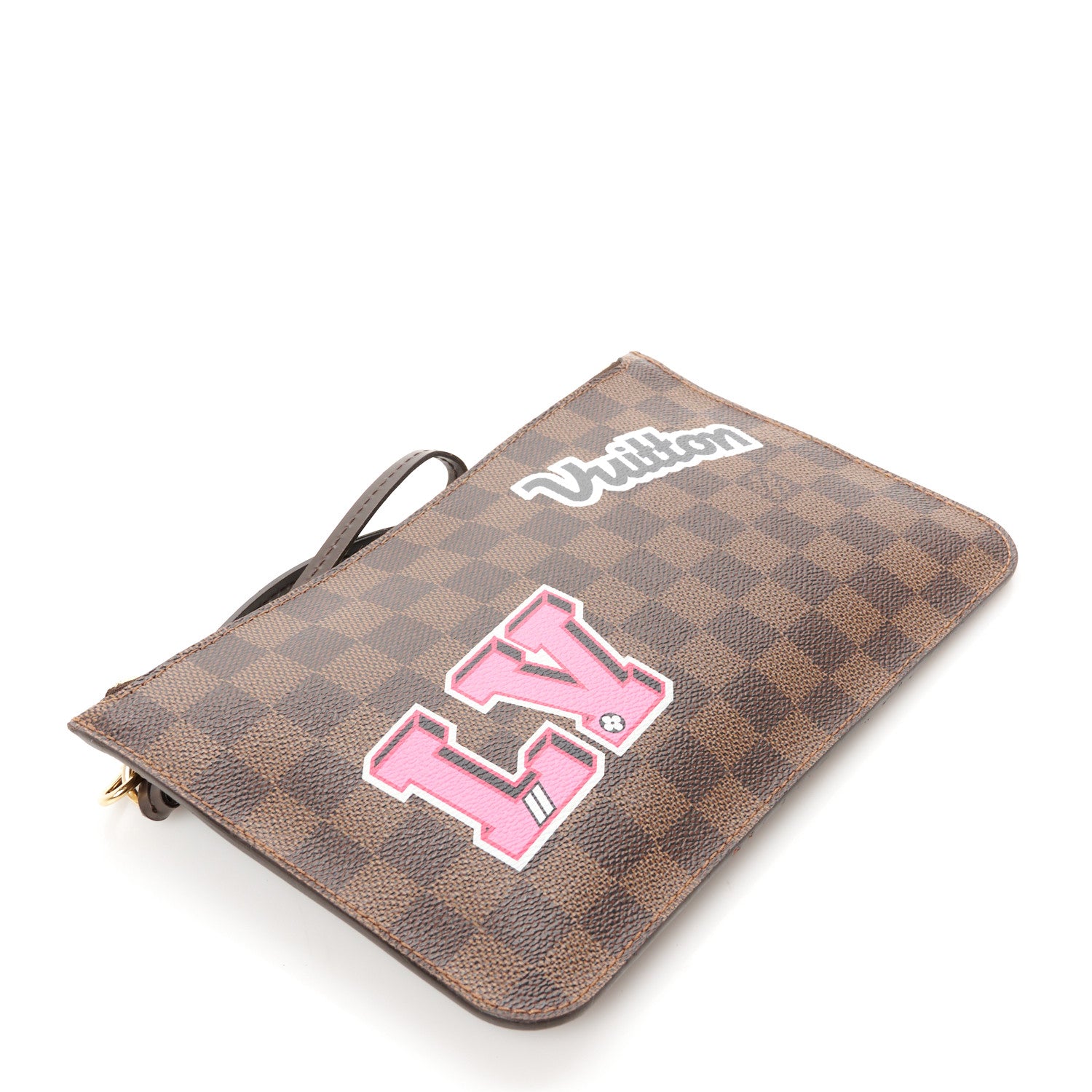 Louis Vuitton Damier Ebene World Tour Neverfull MM GM Pochette 4 of 8