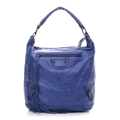 Balenciaga Agneau Classic Hardware Day Hobo Outremer 1 of 12