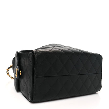 Chanel Caviar Quilted Small Chanel 25 Handbag Black 4 of 10