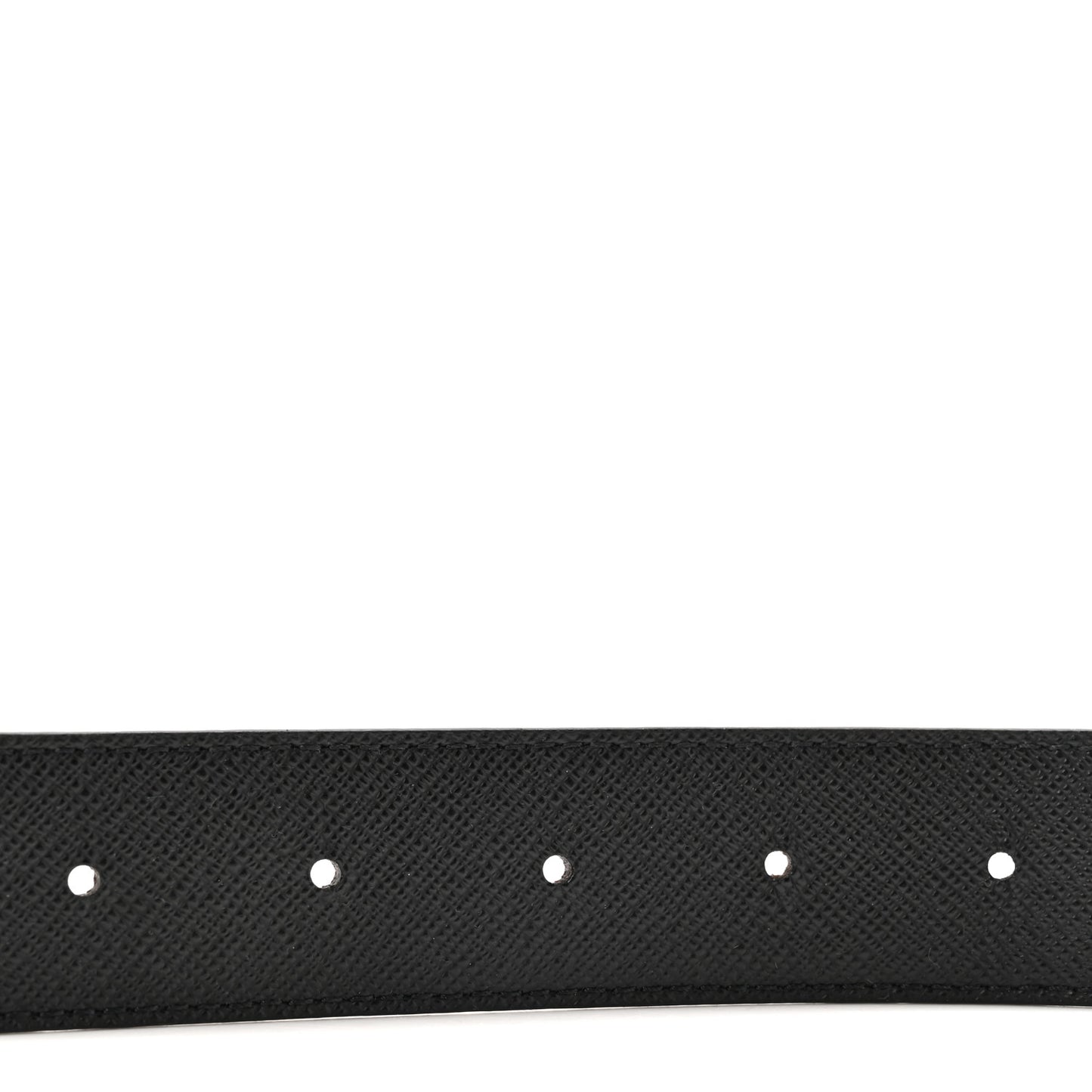 Calfskin Monogram 40mm LV Initiales Reversible Belt 85 34 Black