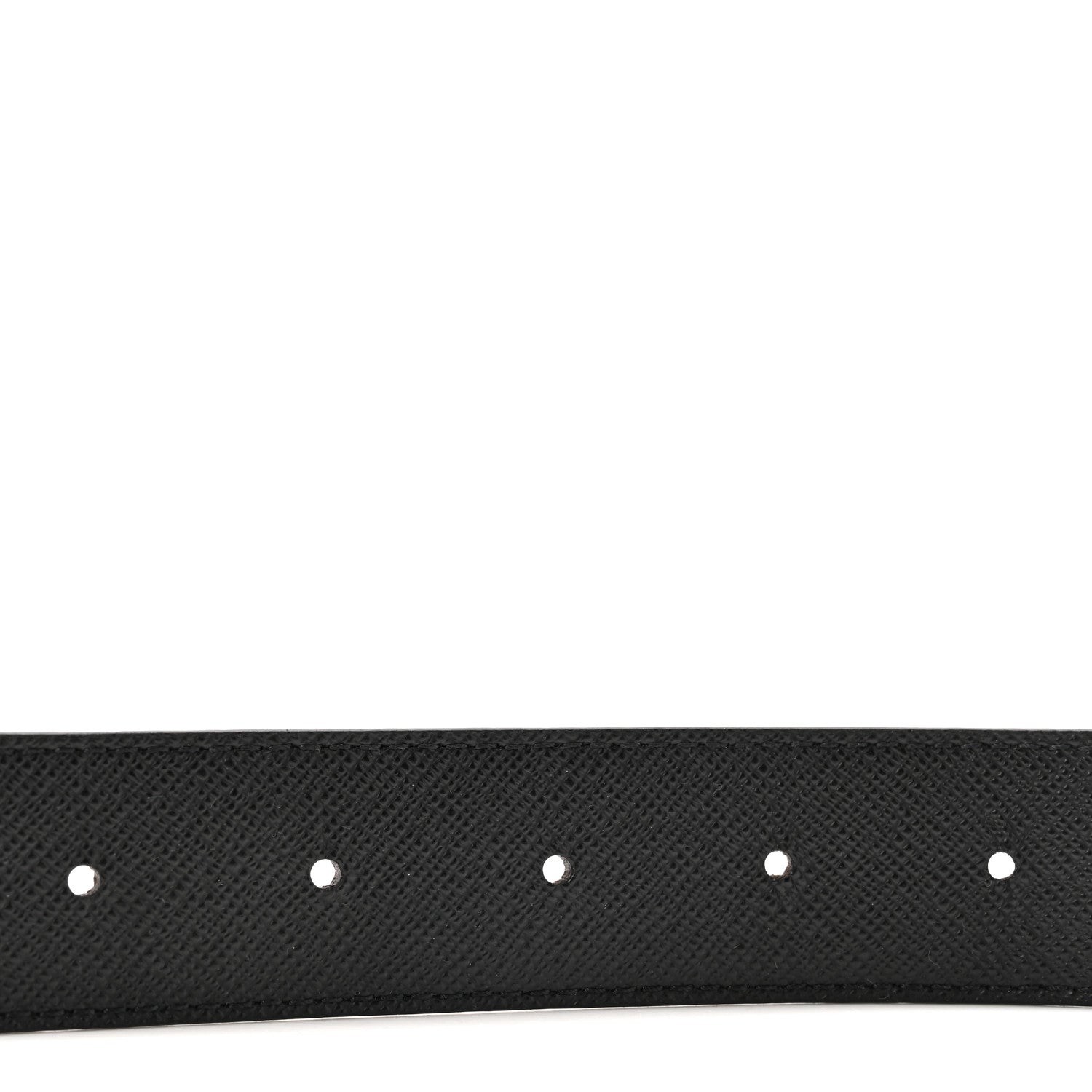 Louis Vuitton Calfskin Monogram 40mm LV Initiales Reversible Belt 85 34 Black 4 of 5