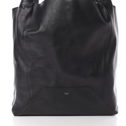 Celine Shiny Smooth Calfskin Large Shopper Black 10 of 15