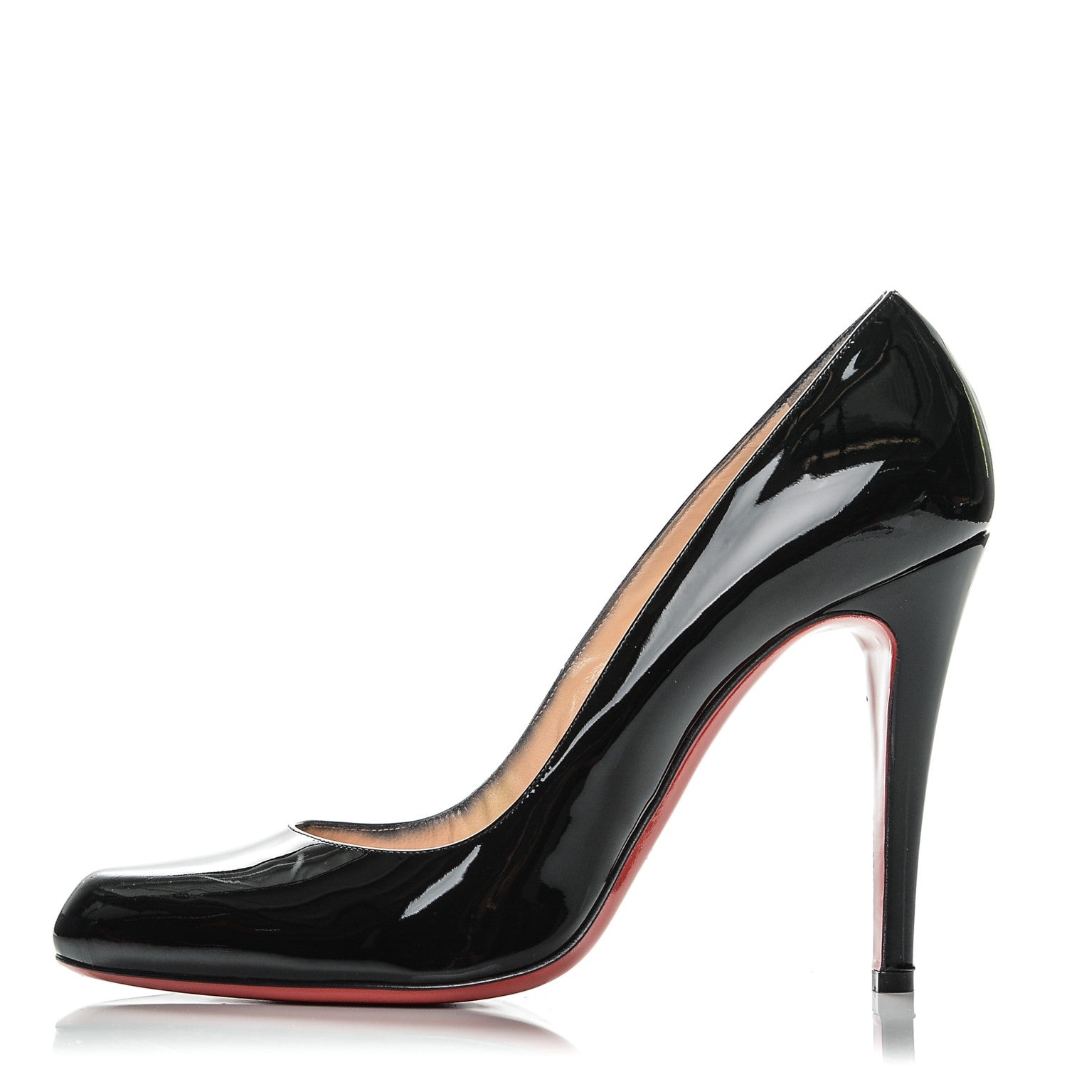 Christian Louboutin Patent Decollete 868 100 Pumps 40 Black 1 of 8