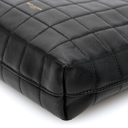 Saint Laurent Lambskin Carre Quilted Mini Shopping Bag Black 9 of 9