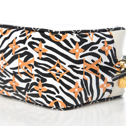 Louis Vuitton Monogram Giant Jungle Beach Pouch Ivory 8 of 9