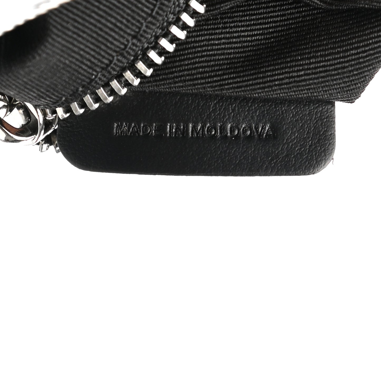 Calfskin Monogram Washbag Black White