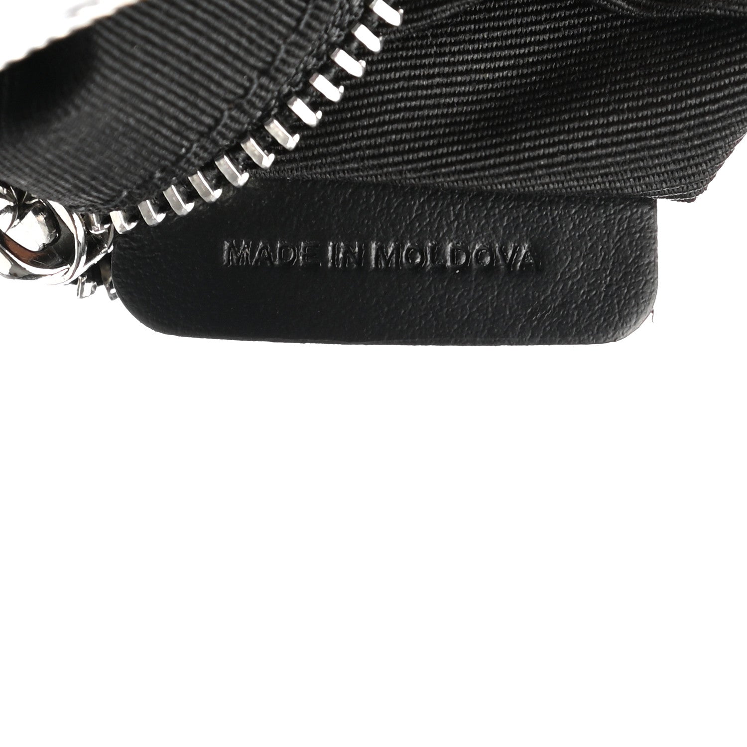 Burberry Calfskin Monogram Washbag Black White 7 of 8