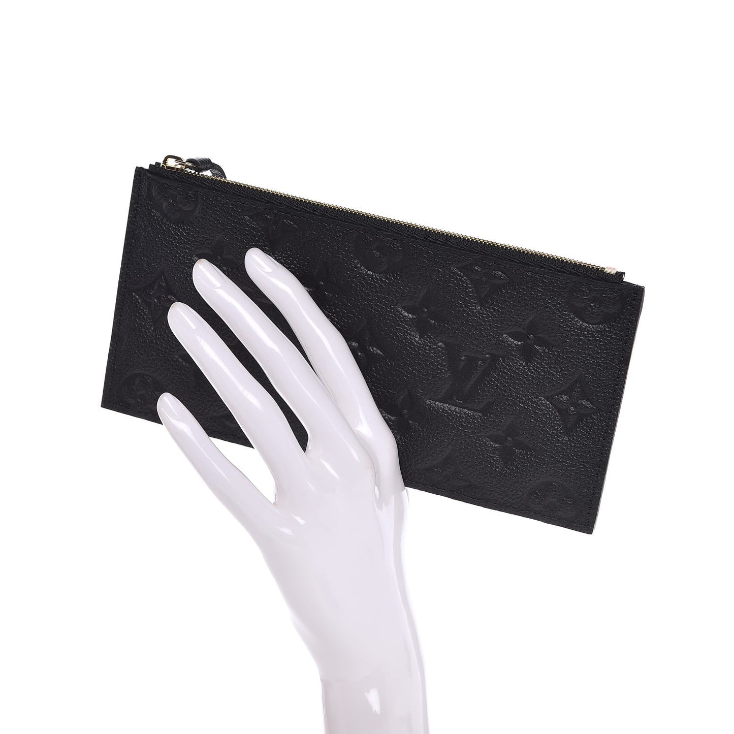 Empreinte Felicie Chain Wallet Zippered Insert Black