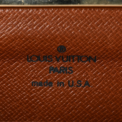 Louis Vuitton Monogram French Kiss Lock Coin Purse 6 of 7